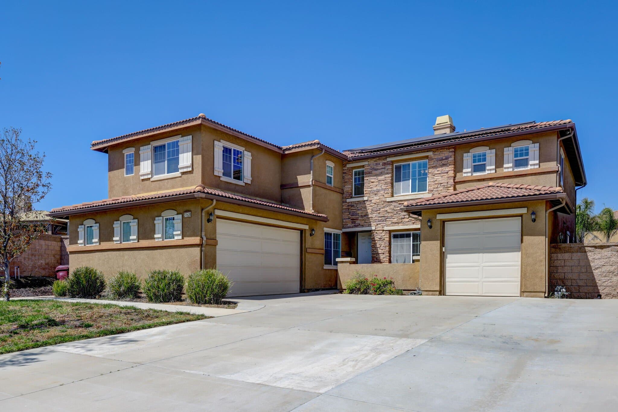 Whitecrown Drive listing at twilight, an Ortiz Group seller representation, end to end